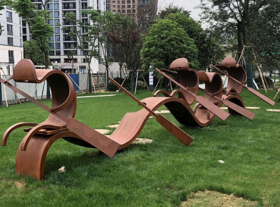 左贡锈钢板造型