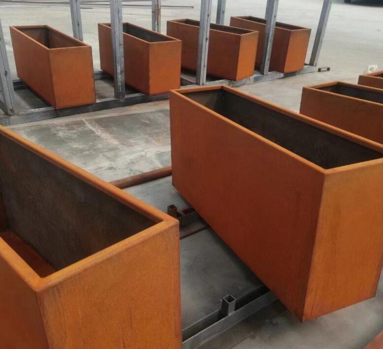 左贡耐候钢花箱