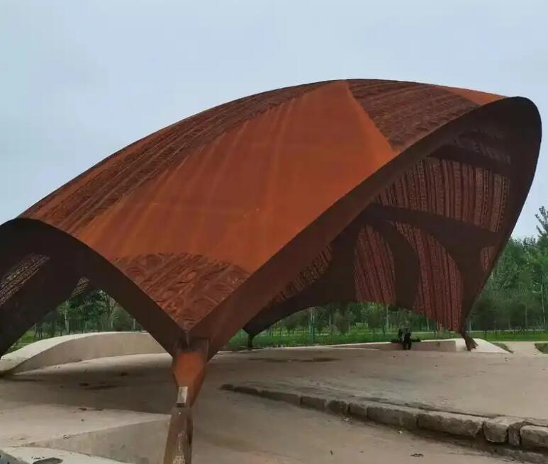 左贡耐候钢幕墙案例